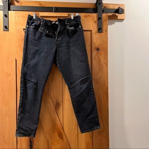 Levi’s Wedgie Black Jeans